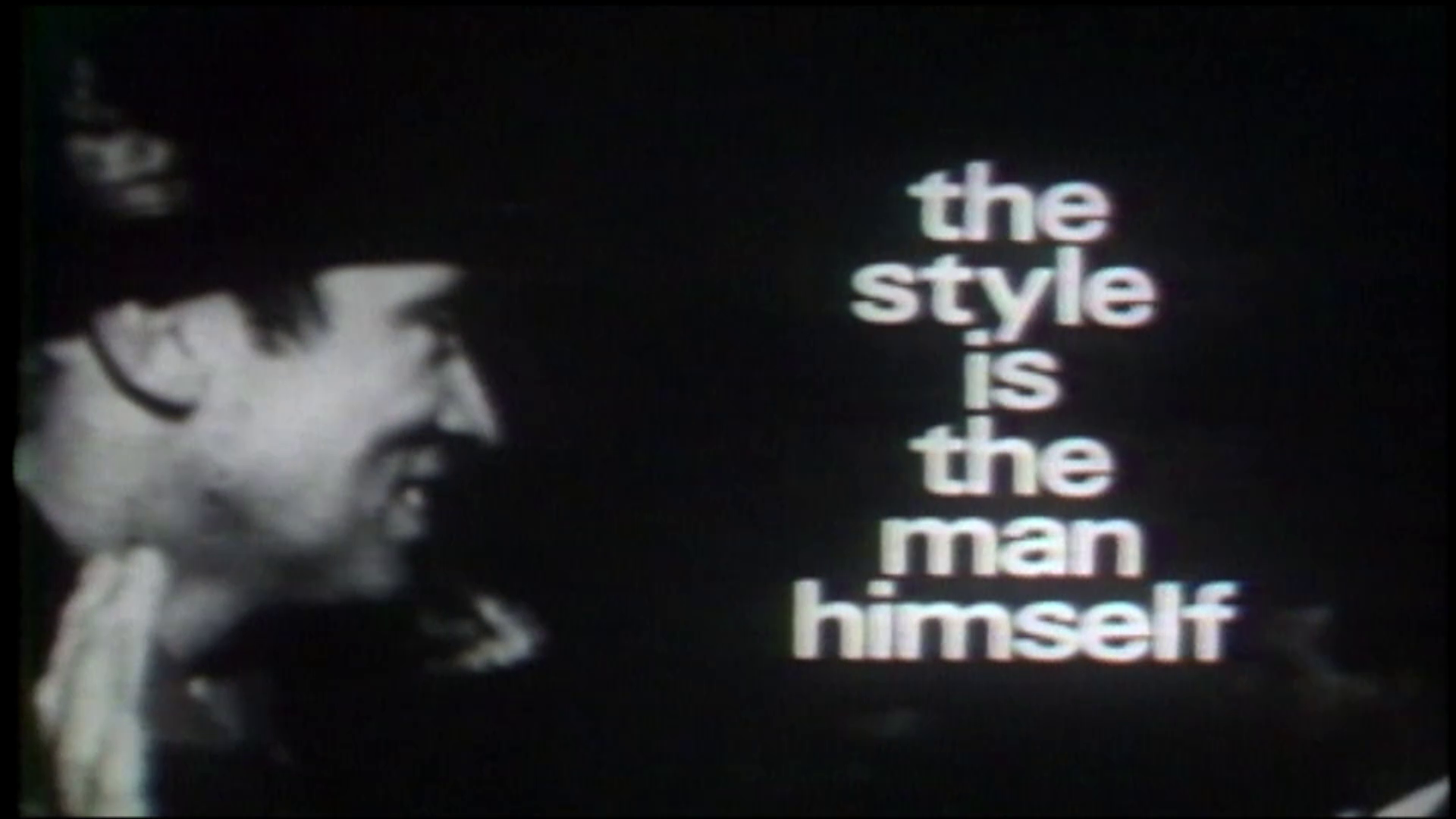 The Style Is The Man